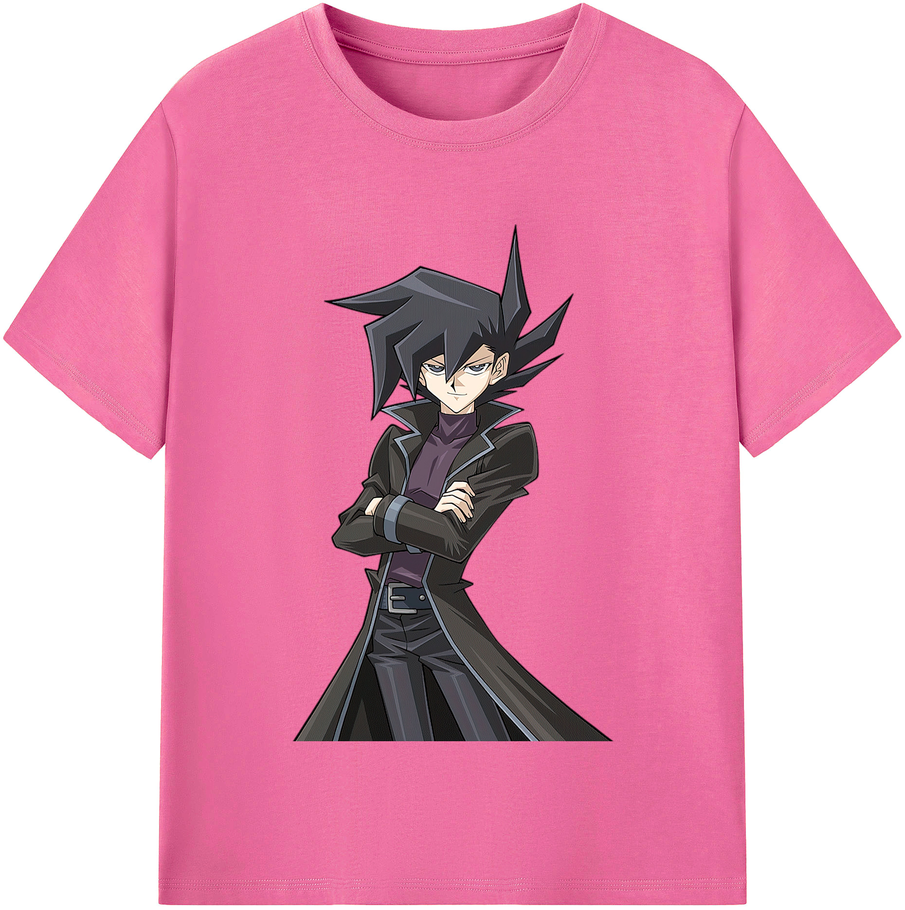 （画像用） 遊☆戯☆王 Yu-Gi-Oh! レディースカジュアルプリントTシャツ（綿100％）